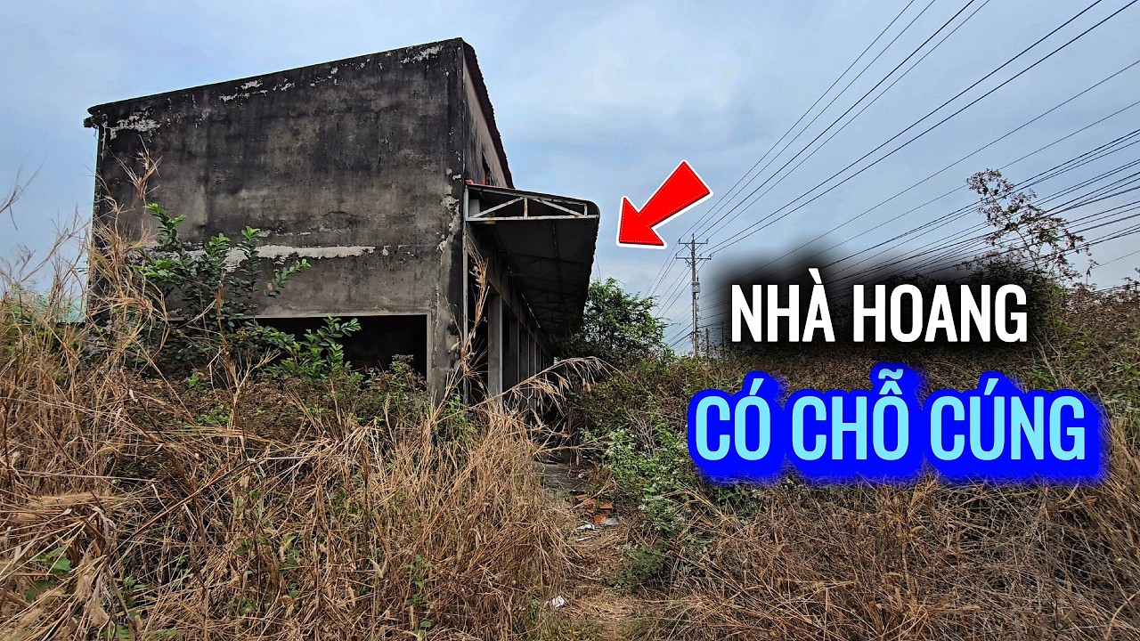 Khu nhà hoang từ khi dịch bệnh không còn hoạt động
