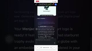 Hasil Generate Gambar di SuperCool AI & Cara Download – Tutorial #3