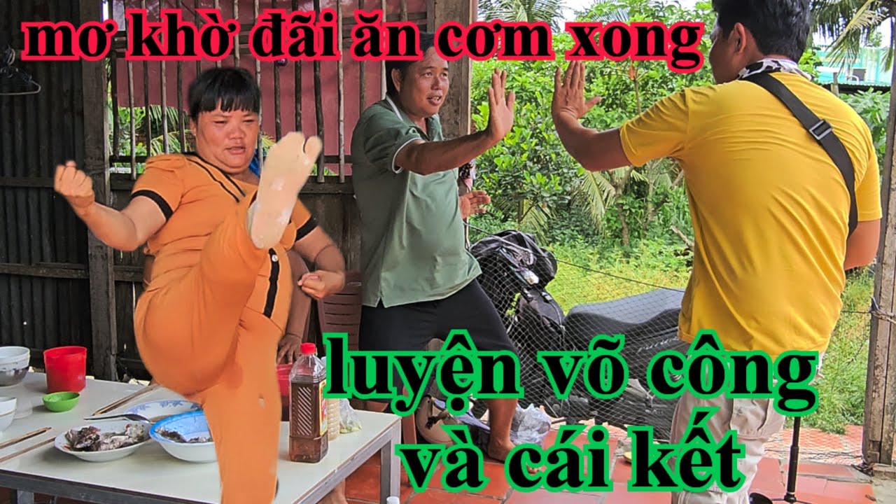 TÁ HỎA VỪA ĂN CƠM XONG BẤT NGỜ MƠ KHỜ LUYỆN VÕ CÔNG LIÊN HOÀNG CƯỚC