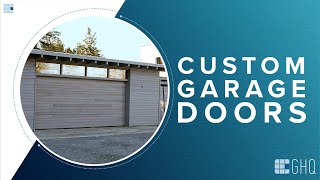 Custom Garage Doors with Superior Service