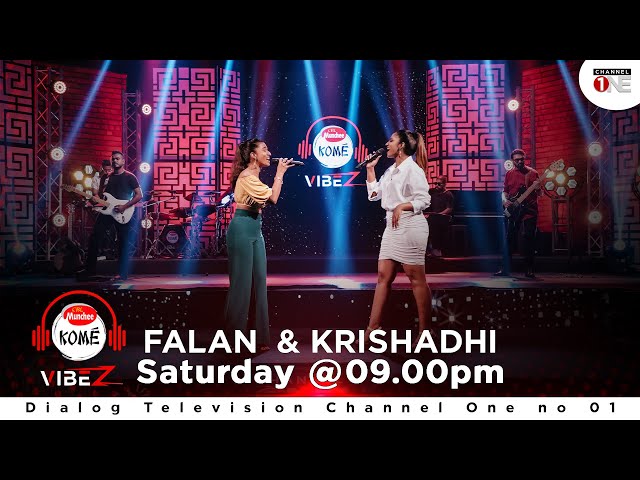 Falan Andrea  & Krishadhi Ranathunga  | KOME VIBEZ  | CHANNEL ONE | FULL SONG class=