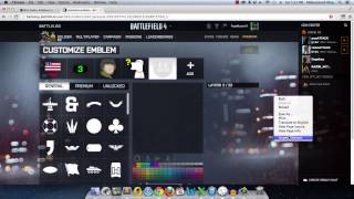 battlefield 4 battlelog - How do I customize my Soldier's Emblem? - Arqade