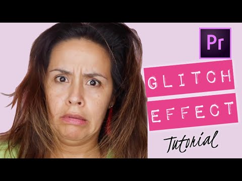 How to make an easy GLITCH effect FAST in Adobe Premiere Pro 2020