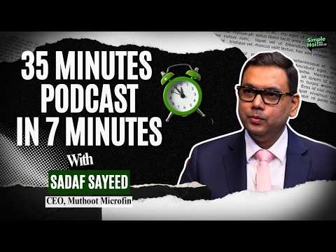 Informal Lending in India: The System That's Destroying Villages | 35 Mins Podcast in 7 Mins