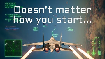 Find the Flame | Ace Combat 7 Multiplayer ft. Su-35S w/ 6AAM