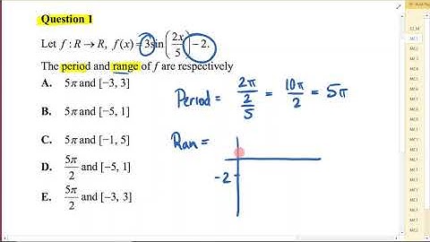 Maths Methods | VCAA 2019 Exam 2 | Multiple Choice 1