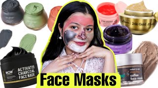 *TOP 10* Face Masks For SUMMERS | Sun Tan, Acne, Open Pores, Blackheads, Dull Skin