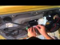 how to install keyless entry system in vw mk4 golf / jetta / bora / ,remote control /