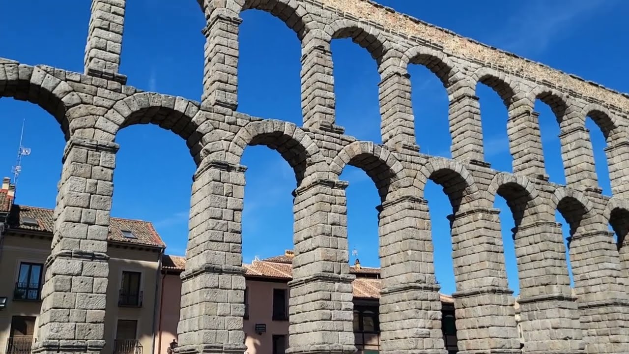 THE GREAT ROMAN AQUEDUCT OF SEGOVIA SPAIN🇪🇦