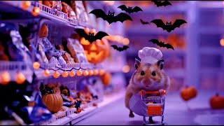 Tiny Hamster’s Halloween Shopping Gone Wrong 🐹🎃