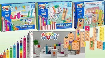 Numberblocks–Unboxing And Unpack Mathlink Cubes Numberblocks 1–30 Activity Set!Satisfying ASMR Video
