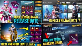 Finally M4 Glacier in Classic ? Next Classic Crate Bgmi  - 2.9 Update in Bgmi | Next Premium Crate