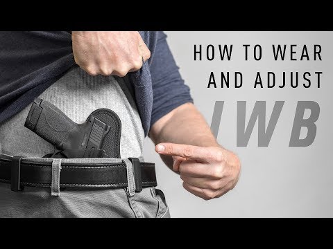 How To Wear And Conceal An IWB Holster by Alien Gear Holsters
