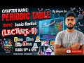 IONIC Radius and in One Shot 🔥 Periodic Table Chapter 1 | Class 11/12 | L-9 | By Gagan Sir