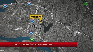 PG&E employees robbed outside company's Oakland headquarters