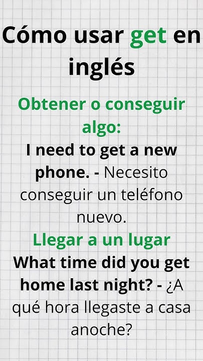 c-mo-usar-get-en-ingl-s-inglesonline-aprenderingles-youtube
