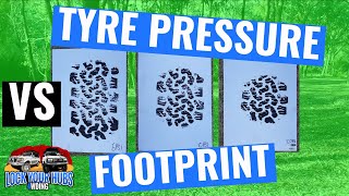 4X4 Tyre Pressure vs Tire Footprint