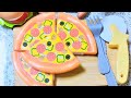 PLAY CUTTING PIZZA AND BREAD 🍞😁#asmr #toy #trending