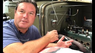 How to fix Ford Model A exhaust or intake manifold vacuum leak.