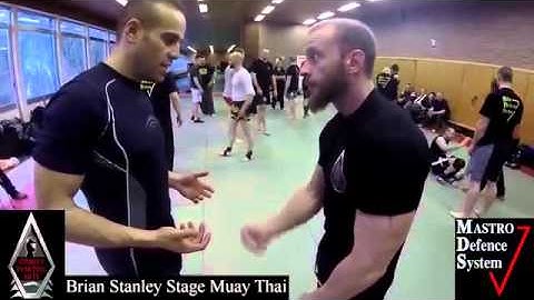 Brian Stanley Belgium Muay Thai Seminar