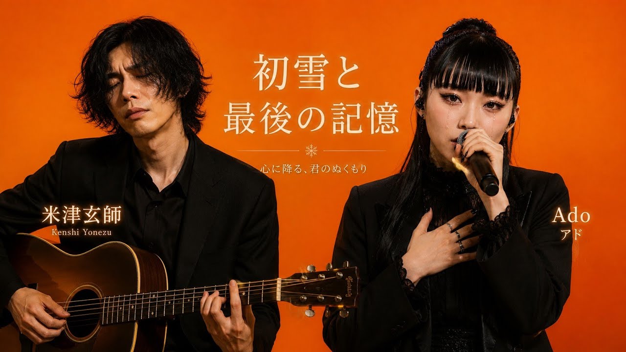 ❄️ 米津玄師 × Ado｜初雪と最後の記憶 ― 雪が降るたび、君の笑顔を思い出す 💔🌙