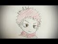 how todraw itadori easy