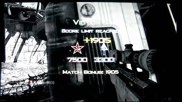 MW3: Nice quickscope headshot killcam by D11nosarus