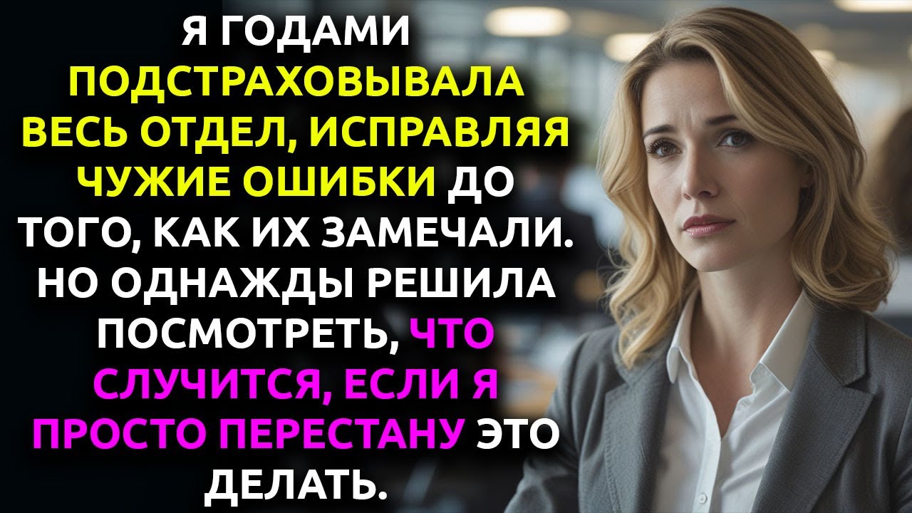 Начальник сказал, что я “не готова” к повышению, и тогда я отменила своё заявление на увольнение…