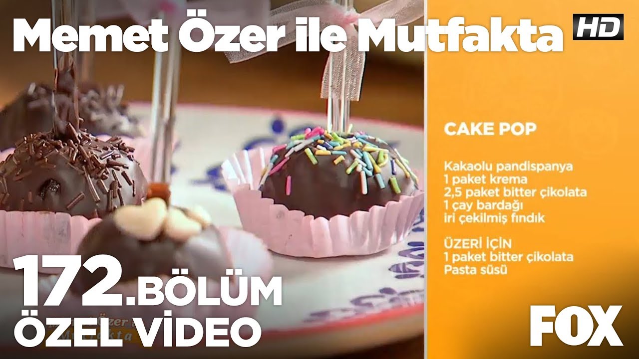 Cake Pops Tarifi Videosu Cake Pops Tarifi Videosu