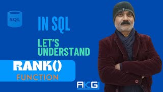 RANK IN SQL | SQL- RANK | How to use RANK FUNCTION | RANK - PostgreSQL | SQL Tutorial for Beginners