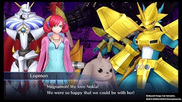 DIGIMON STORY CYBER SLEUTH Boss battle 16 (Dynasmon)