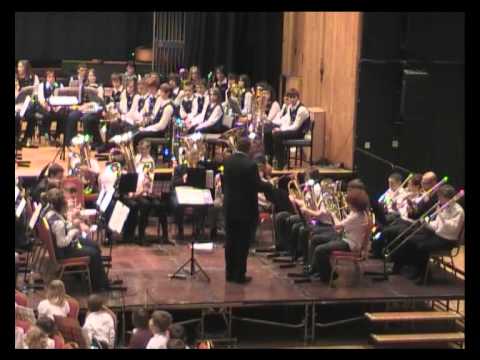 Oldham Intermediate Brass Band plays Star Lake 2011