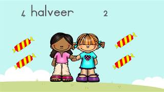 Graad 1 Wiskunde - Halveer