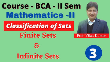 #3. Type of sets - Finite set//Infinite Set//Null set//Singleton Set