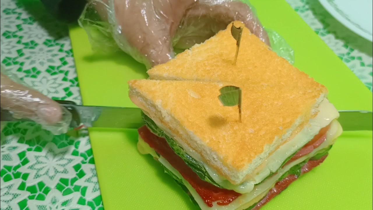 TLE Diary Multidecker Sandwich, Open Faced Sandwich and Regular