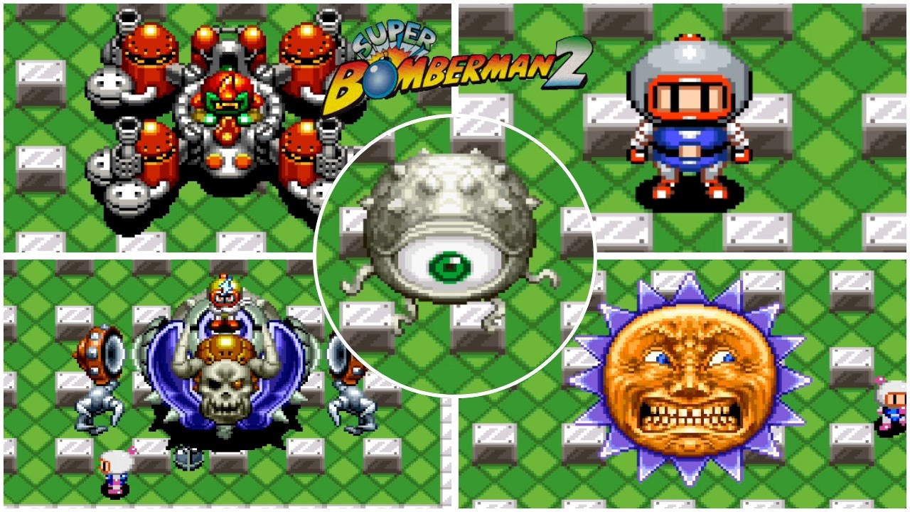 Super Bomberman 2 | Jefes