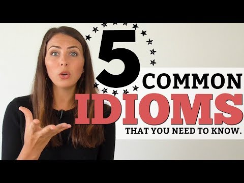 TOP 5 English Idioms | Vocabulary you need to know!