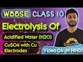 Electrolysis of H2O &amp; CuSO4 in Hindi | Class 10 WBBSE | #wbbseclass10 #physicalscience #electrolysis