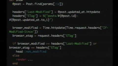 RailsConf Europe 08: Jeremy Kemper (37signals), Performance