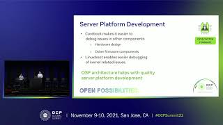 osf on intel xeon server processors    from blueprint to production quality
