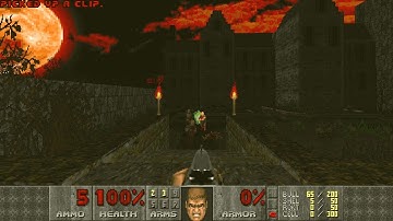 Doom 2 - What Lies Beneath (Map 1 - Mansion Halls of Madness) UV-Max (Map Author: muumi)