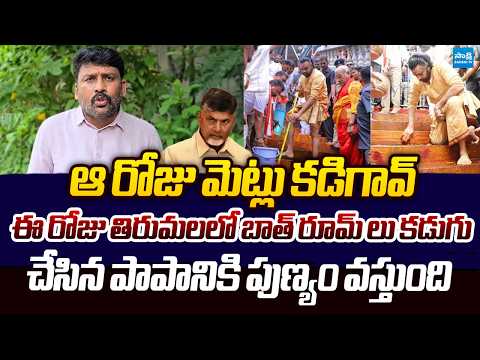 Venkat Reddy Reaction On SIT Clarifies No Animal Fat in Tirumala Laddu | Pawan Kalyan Sanatan Dharma