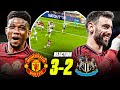 Bruno is our heartbeat amad is top class  man utd 32 newcastle reaction