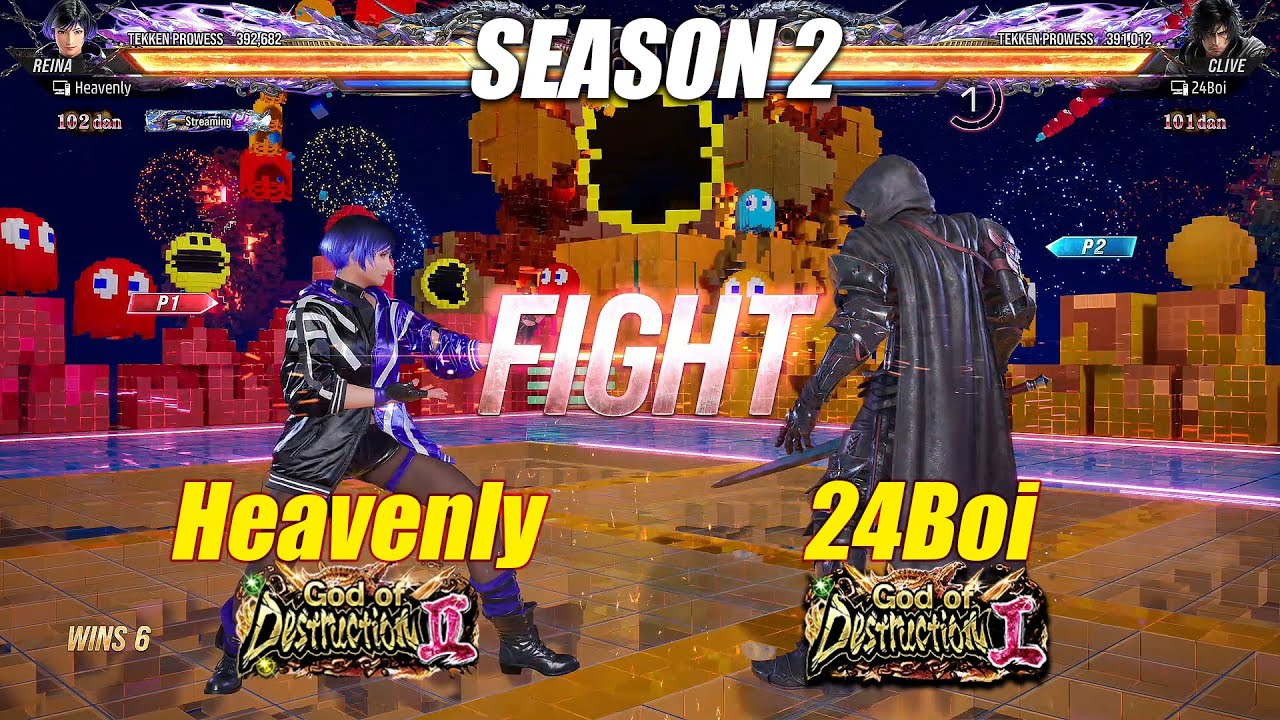 TEKKEN 8 • Reina (Heavenly) vs Clive (24Boi) • Gameplay 250 [ SEASON 2 ] Online Rank Match