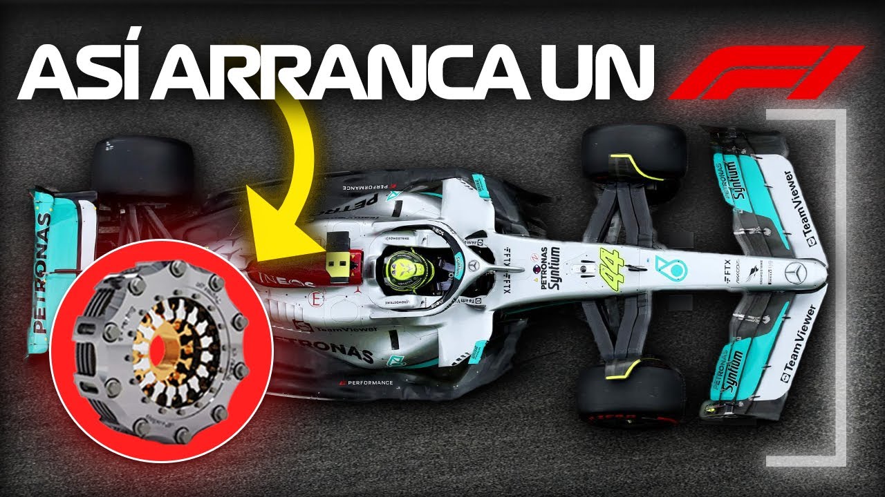 ¿Por qué un F1 NO puede arrancar solo? 💥 El misterio del EMBRAGUE y la  salida perfecta