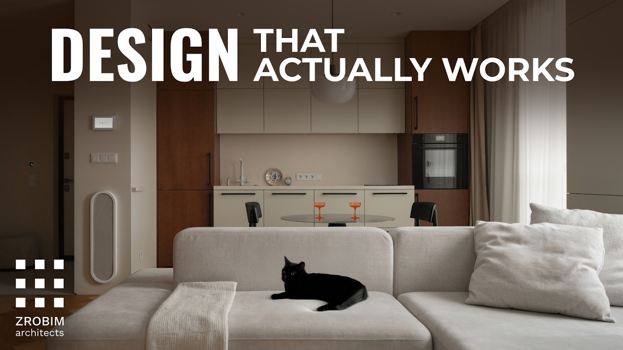 Where Functional Design Meets Art | Cat-Friendly Apartment Tour - YouTube