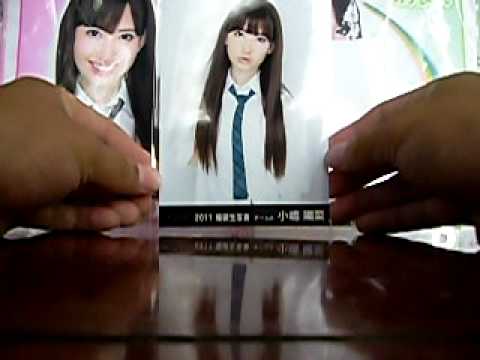 AKB48 生写真　トレード開封動画