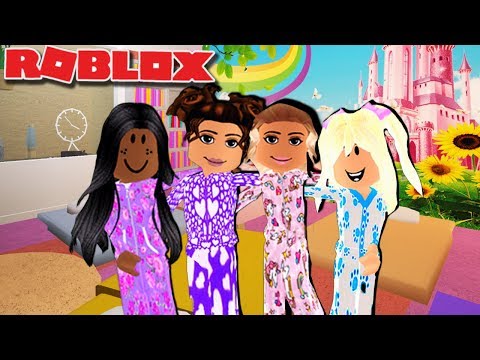 My Daughter Had A Sleepover For Her Birthday Bloxburg Family Roleplay Youtube - 1 kid roblox family roleplay pics of flowers