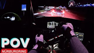 Nurburgring at Night in ACC: An Insane Experience! | Fanatec CS DD+