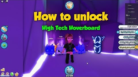 How I Unlock the High Tech Hoverboard in Pet Simulator X